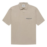 Fear of God Essentials FW21 Polo Shirt 'Tan' FOG-FW21-593