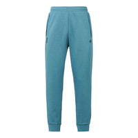 Men's adidas Wj Kn Reg Pnt Martial Arts Series Solid Color Running Sports Bundle Feet Long Pants/Trousers Blue H39292