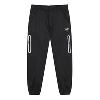 New Balance Logo Classic Cotton Pants 'Black' AMP14325-BK