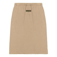 (WMNS) Fear of God Essentials SS23 Midi Skirt 'Sand' FOG-SS23-219