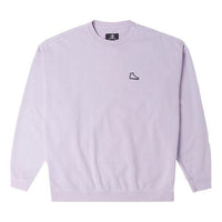 Converse Sneakers Patch Loose Fit Sweatshirt 'Light Purple' 10024866-A03
