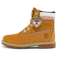 (WMNS) Timberland 6 Inch Heritage Premium Waterproof Boots 'Wheat Nubuck and Stripes' A2R3GW