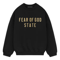 Fear of God Essentials Fleece Crewneck 'Black' 192BT246260F