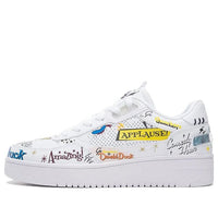 (WMNS) Li-Ning Classic Skateboarding x Disney 'White Yellow' AGCS146-4