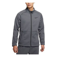 Nike Full-length zipper Cardigan Long Sleeves Training Jacket Gray DM5941-068