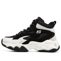 (WMNS) Skechers D'LITES 3.0 'Black White' 167595-BKW