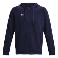 Under Armour Rival Fleece FZ Hooded Jacket 'Navy Blue' 1379767-410