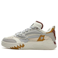 (WMNS) FILA FUSION Desperado Low Top Shoes 'White Grey Orange' T12W343205FPP