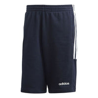 adidas Solid Color Sports Running Casual Shorts Blue EI6213