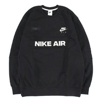 Nike Air Men's Brushed Back Fleece Crew Logo DM5208-010