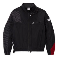 Men's Nike x ACRONYM Crossover Mens Nrg Cs Woven Jacket Printing Zipper Stand Collar Us Edition Black CU0465-010