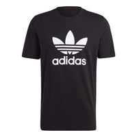 adidas originals Adicolor Classics Trefoil Tee 'Black White' IM4410