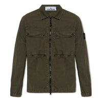 STONE ISLAND Overshirt 'Olive' 7915102WN-V0158