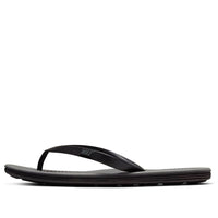 Nike Solarsoft Thong Black Gray Slippers 488160-090