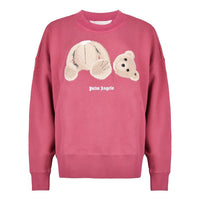 (WMNS) Palm Angels Teddy Bear Sweatshirt 'Punch Pink' PWBA017F21FLE0032860