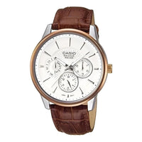 Men's CASIO Fashion Casual Quartz Watch Stainless Steel Strap Mens BEM-302L-7A