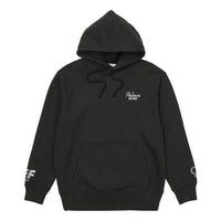 Palace X Rapha Logo Hoodie 'Black' PAL-SS22-160