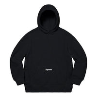 Supreme Polartec Hooded Sweatshirt 'Black White' SUP-FW20-314