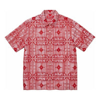 Supreme Tray Jacquard S/S Shirt 'Red' SUP-SS24-226