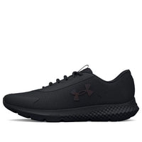 (WMNS) Under Armour Charged Rogue 3 Storm 'Triple Black' 3025524-001