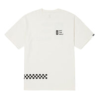 Vans Workwear Logo T-Shirt 'White Black' VN000GQCFS8