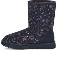 (WMNS) UGG Classic Zodiac Snow Boots Navy Blue 1112517-SNGH