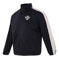 New Balance Sport Club Coat 'Black White Red' 6DD12043-BK