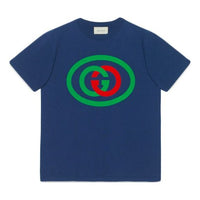 Gucci Interlocking GG Oversized For Men Navy 565806-XJBAU-4397