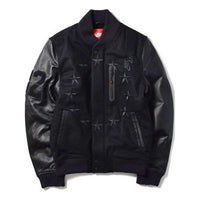 Men's Nike Destroyer Jacket Pattern Windproof Stay Warm Black 802645-010
