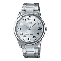 CASIO Men's Stainless Steel Strap Silvery Dial Mens Analog MTP-V001D-7B