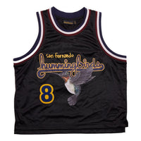 Drew House Hummingbirds Cropped Basketball Jersey 'Black' DR-SS22-952