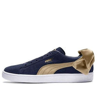 (WMNS) PUMA Suede Bow Varsity 'Peacoat' 367732-02