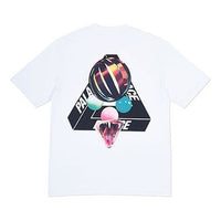 PALACE Sans Ferg T-Shirt White Glasses Back Logo Short Sleeve Unisex PAL-SS18-052