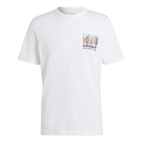 adidas Adventure Graphic T-Shirts 'White' IJ0701
