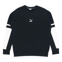 PUMA Casual Sports Round Neck Long Sleeves Black 595872-01