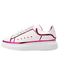 (WMNS) Alexander McQueen Trim Larry Oversized Trainers 'White Fuchsia' 708750WICGG9993