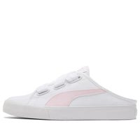 (WMNS) PUMA Bari Mule Ribbon Casual Skateboarding Shoes White Pink 382331-04