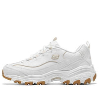 (WMNS) Skechers D'Lites Good Neutral 'White' 149807-WHT