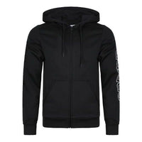 adidas originals Sports Stylish hooded Knit Jacket Black DU0364
