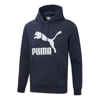 PUMA Big Logo Hoodie 'Navy' 536742-43