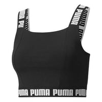 (WMNS) PUMA Logo Band Strong Top 'Black' 521805-01