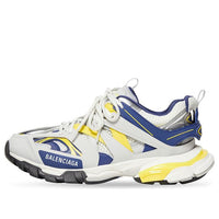 Balenciaga Track Sneaker 'White Dark Blue Yellow' 542023W3AC49471