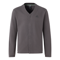 adidas Business Casual Knit Cardigan Asia Sizing 'Brown' JE8595