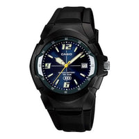 CASIO Quartz Waterproof Sports Mens Blue Analog MW-600F-2A