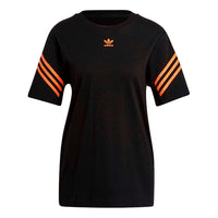 adidas originals x swarovski Crossover Round Neck Pullover Short Sleeve Black GS2633