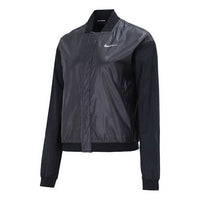 (WMNS) Nike Casual Short Woven Jacket Black DD6848-010