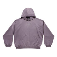 Balenciaga Back Hoodie 'Purple Grey' 767877TPVK25500