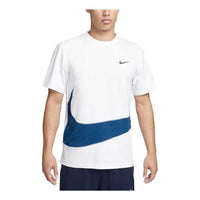 Nike Dri-FIT UV Hyverse T-shirt 'White Blue' FB8580-121