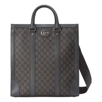 Gucci Ophidia Medium Tote Bag 'Grey Black' 731793-UULHK-8576