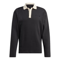 adidas Camisa Manga Longa Rugby Rifta Metro Polo Shirts 'Black' IC8396